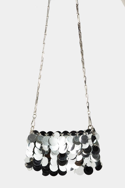 Large Sequin Disc Handbag - B. Royal Boutique