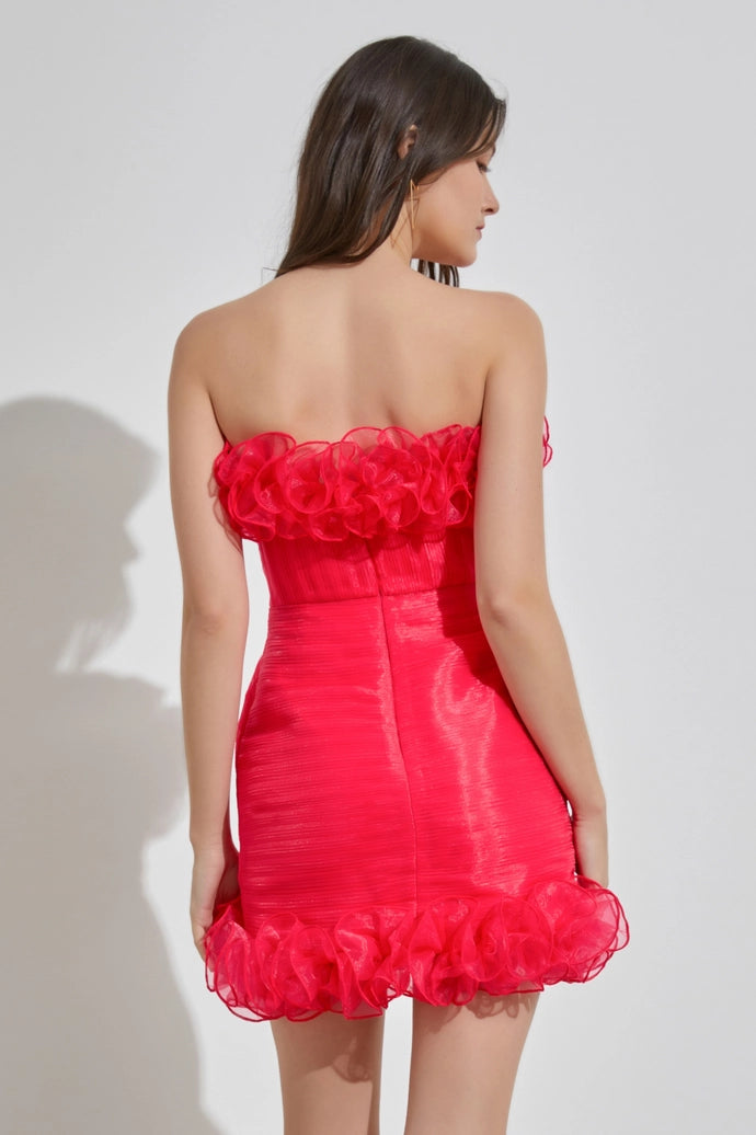 Sleeveless Rose Midi Dress B. Royal Boutique