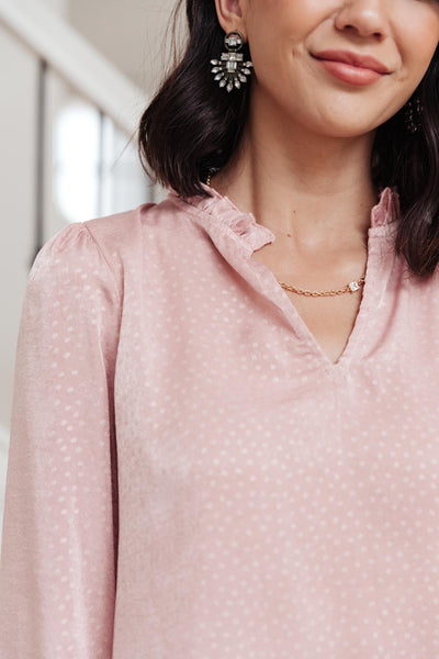 Office Pink Blouse