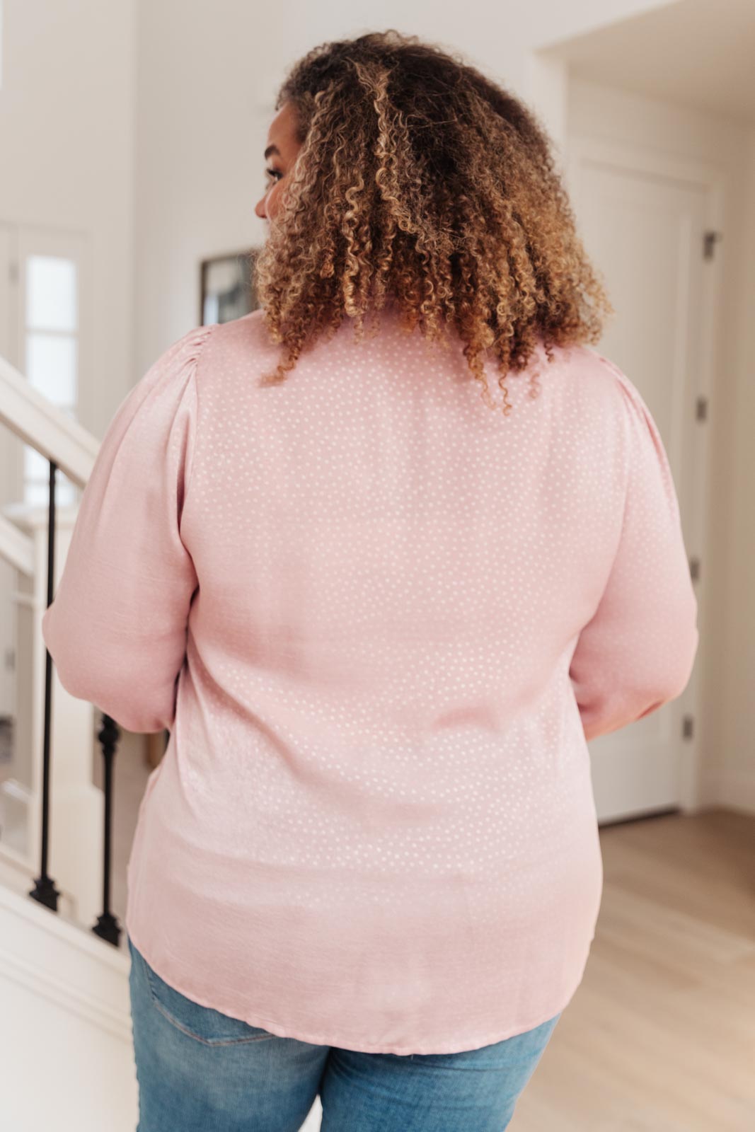 Office Pink Blouse