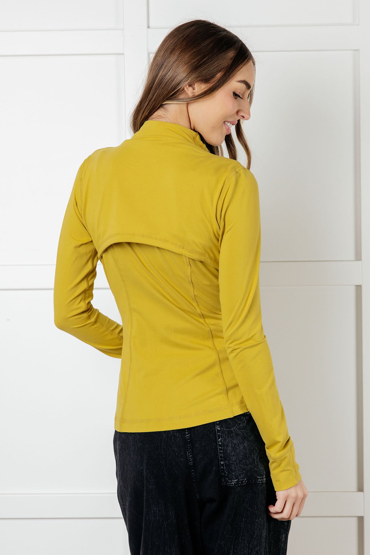 Sportswear Jacket in Yellow Pear