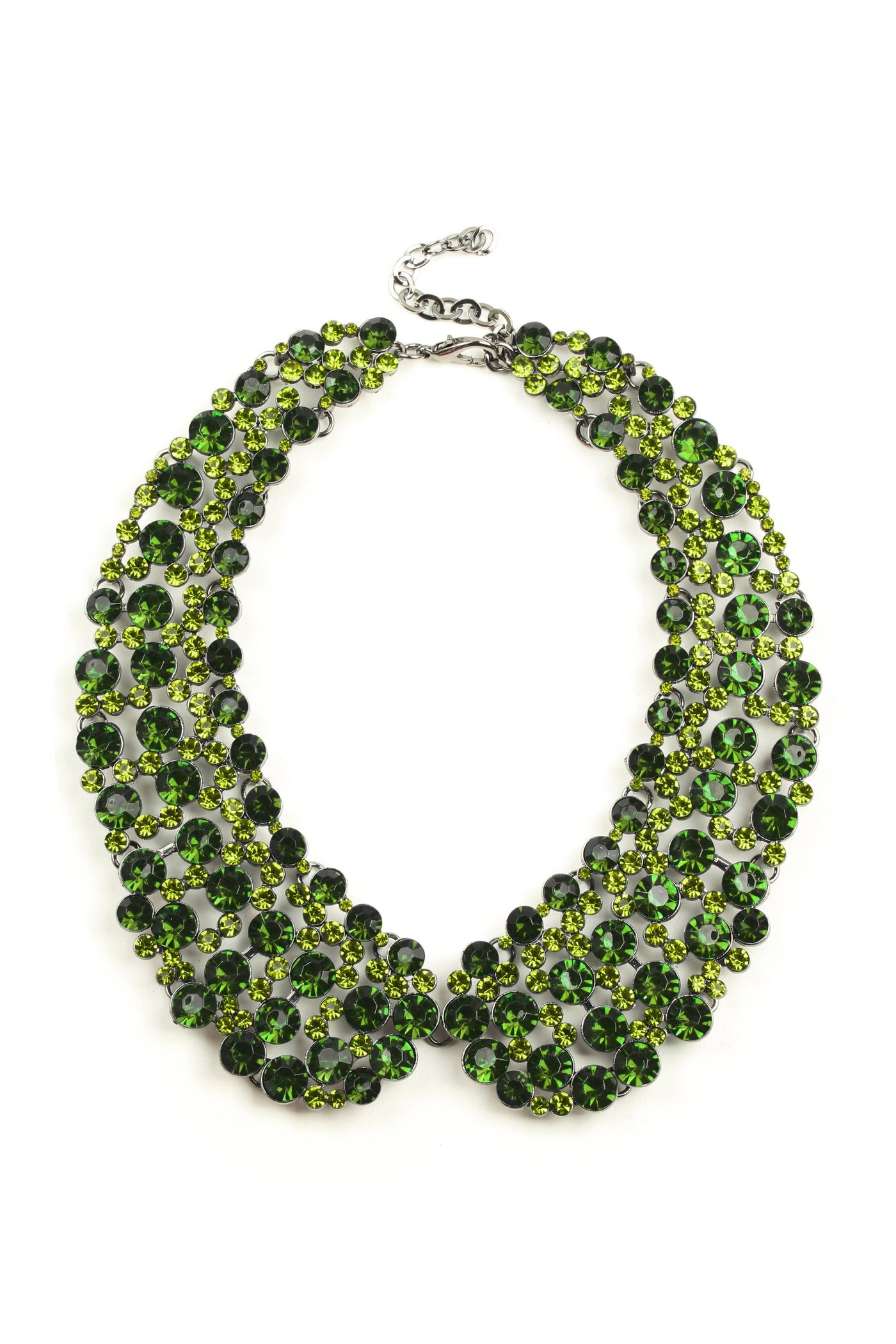 Emerald Collar Statement Necklace