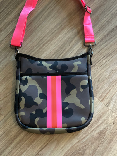 Pink Stripe Messenger bag - B. Royal Boutique