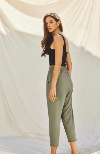 Tencel Ankle Pant B. Royal Boutique