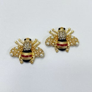 Bee Stud Earrings - B. Royal Boutique