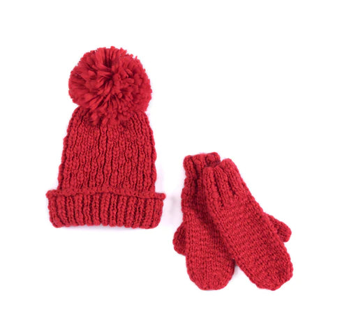 Jingle Red Beanie Set B. Royal Boutique