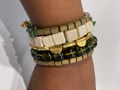 Jade Wrap Bracelet - B. Royal Boutique